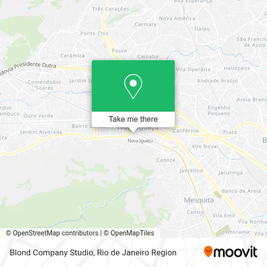 Blond Company Studio map
