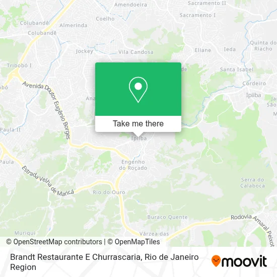 Brandt Restaurante E Churrascaria map