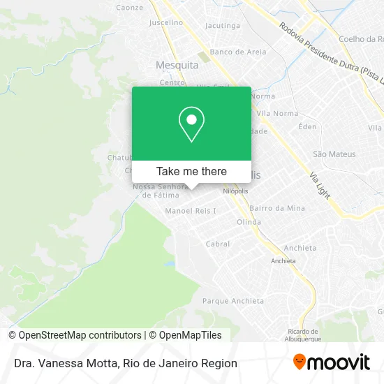 Dra. Vanessa Motta map