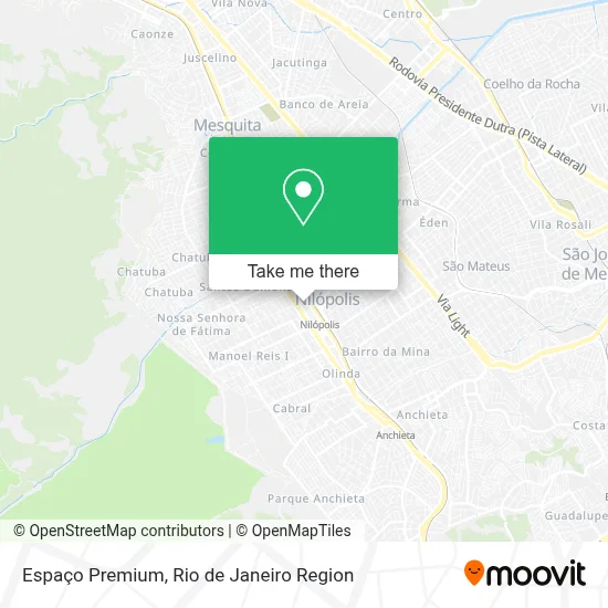 Espaço Premium map