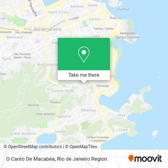 O Canto De Macabéa map