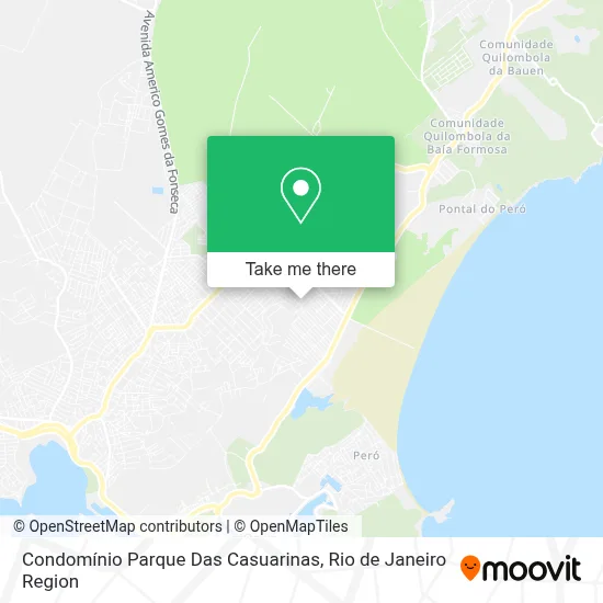Condomínio Parque Das Casuarinas map