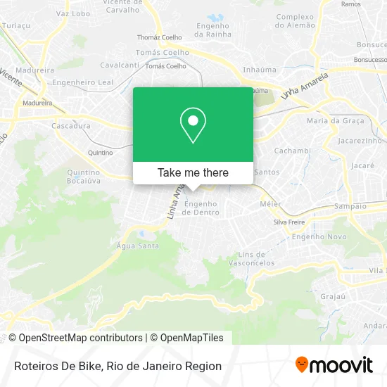 Roteiros De Bike map