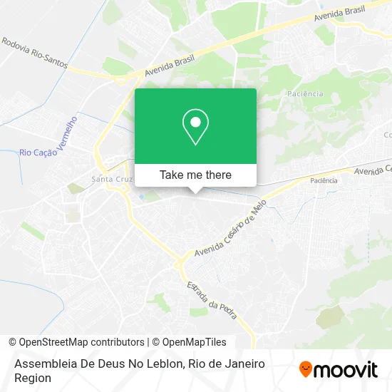 Assembleia De Deus No Leblon map