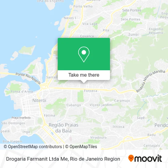 Drogaria Farmanit Ltda Me map