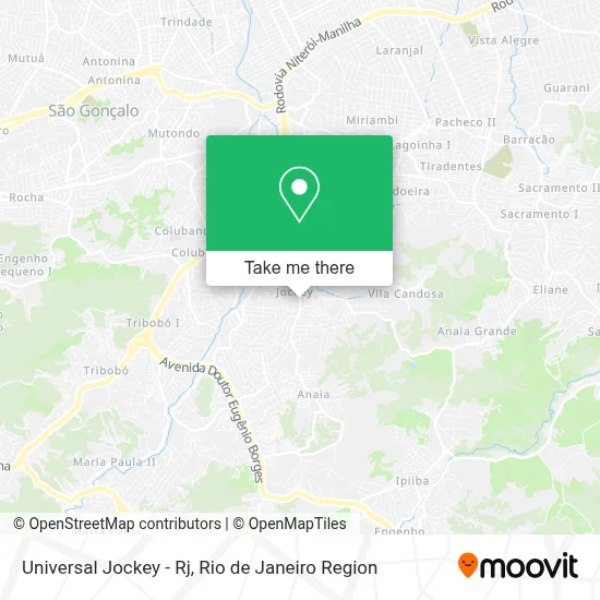 Universal Jockey - Rj map