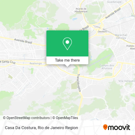 Casa Da Costura map