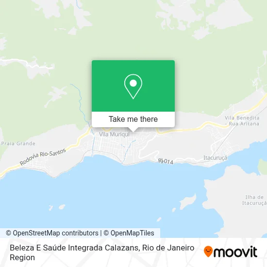 Beleza E Saúde Integrada Calazans map