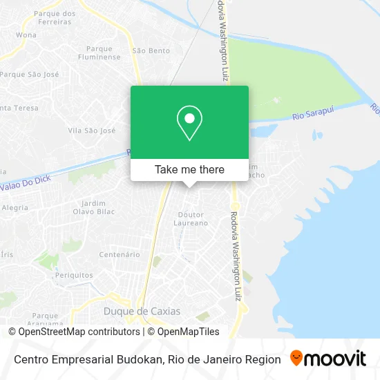 Centro Empresarial Budokan map