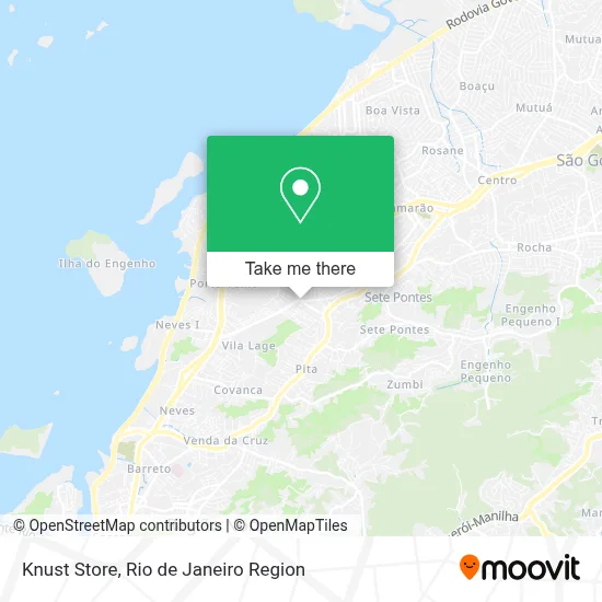 Knust Store map