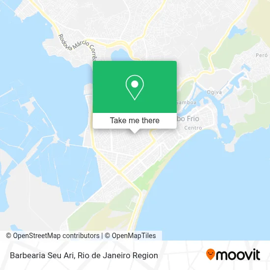 Barbearia Seu Ari map