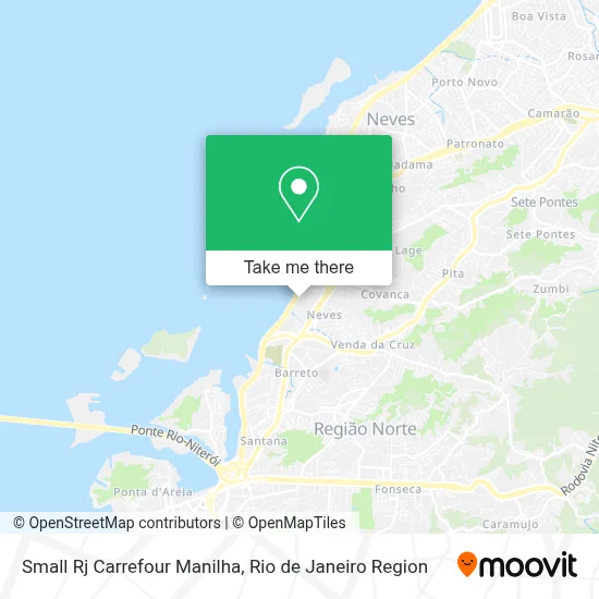 Small Rj Carrefour Manilha map