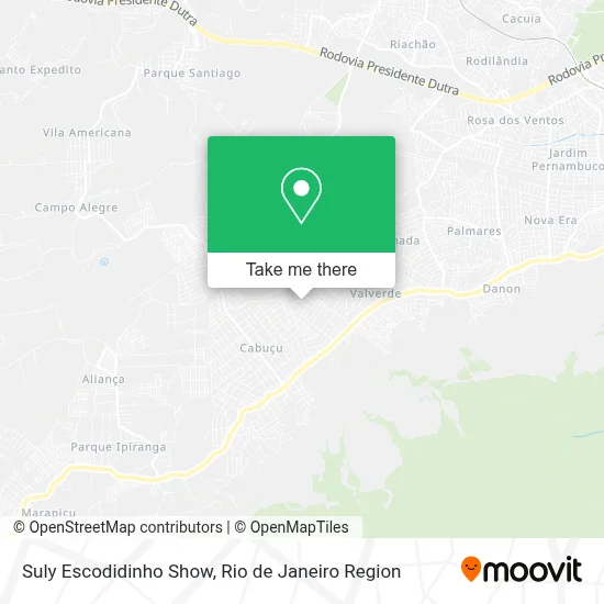 Suly Escodidinho Show map