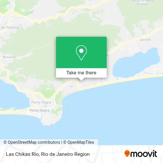 Las Chikas Rio map