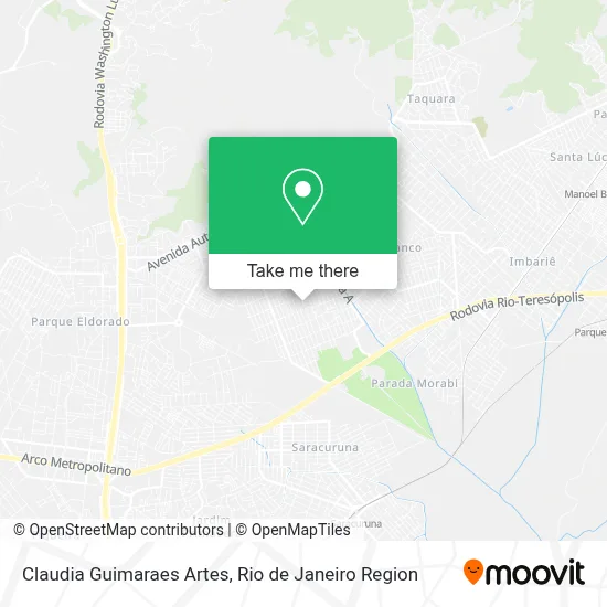 Claudia Guimaraes Artes map