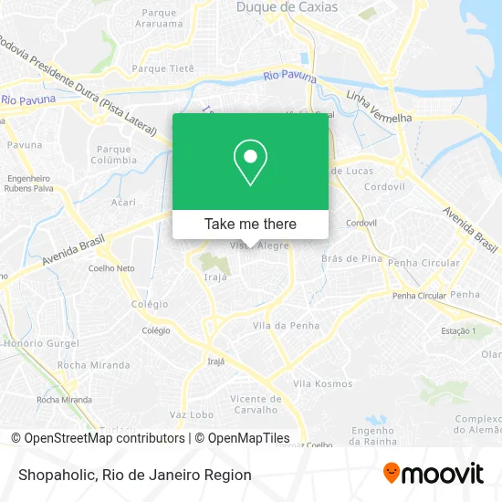 Shopaholic map