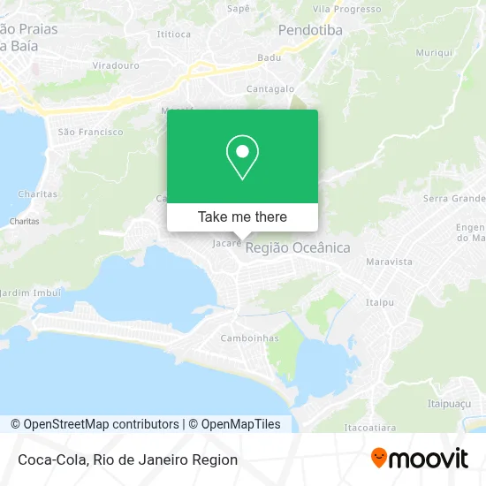 Coca-Cola map