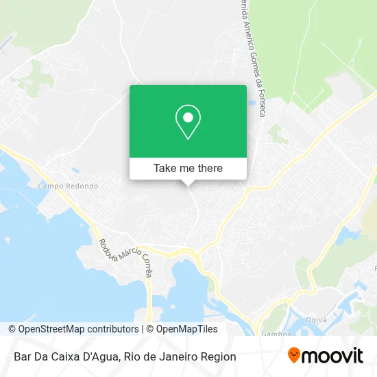Bar Da Caixa D'Agua map