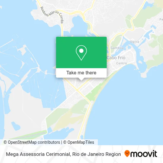 Mega Assessoria Cerimonial map