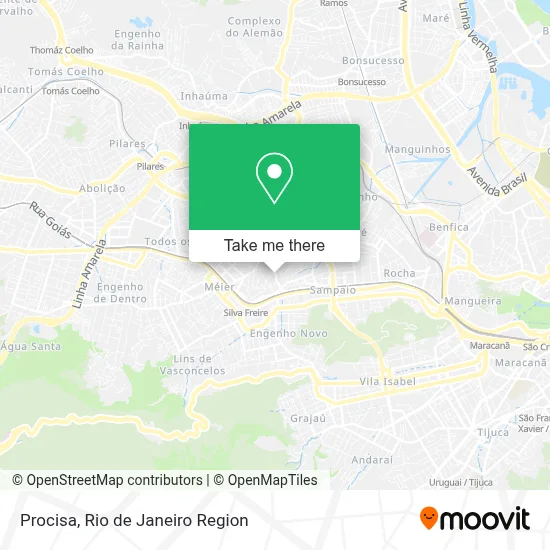 Procisa map