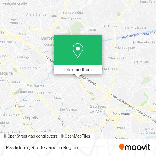 Resilidente map