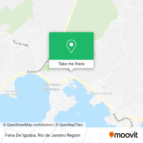 Feira De Iguaba map