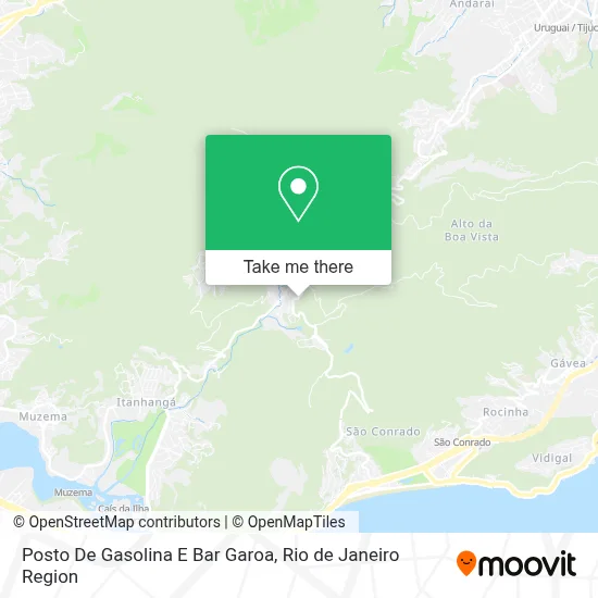 Posto De Gasolina E Bar Garoa map