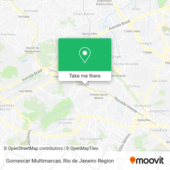 Gomescar Multimarcas map