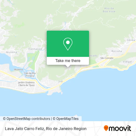 Lava Jato  Carro Feliz map