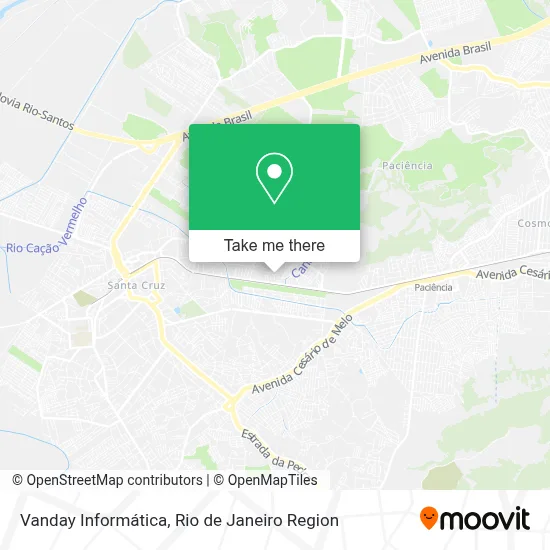 Vanday Informática map
