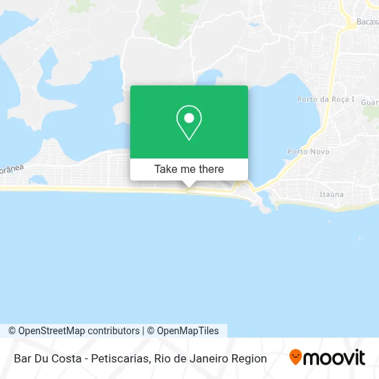 Bar Du Costa - Petiscarias map