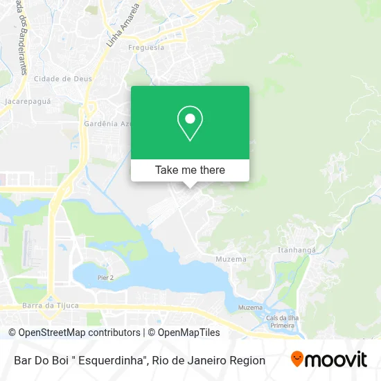 Bar Do Boi " Esquerdinha" map