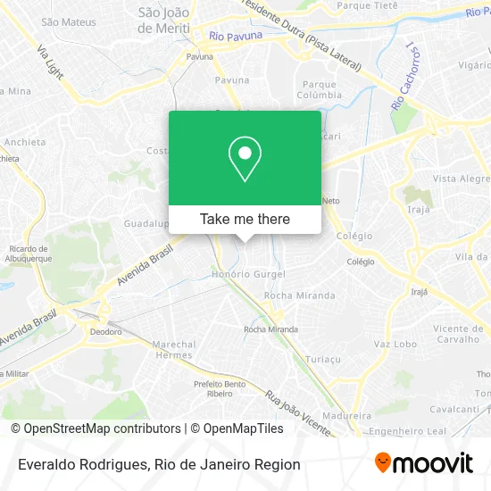 Everaldo Rodrigues map