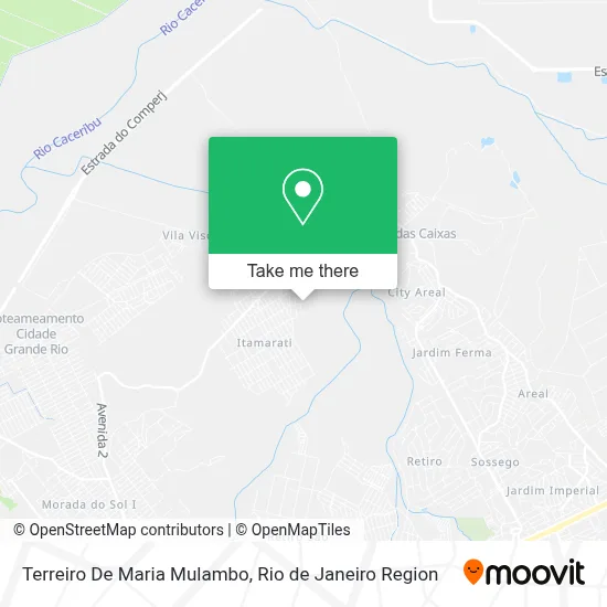 Terreiro De Maria Mulambo map