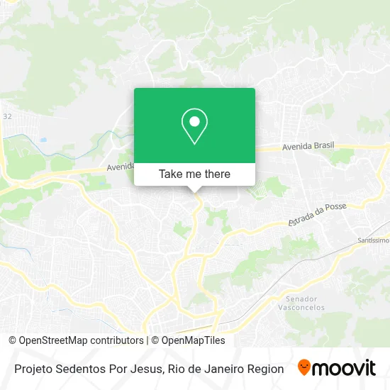 Projeto Sedentos Por Jesus map