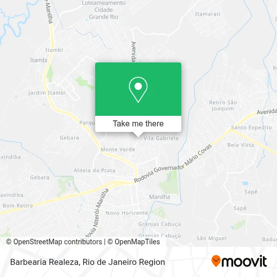 Barbearia Realeza map
