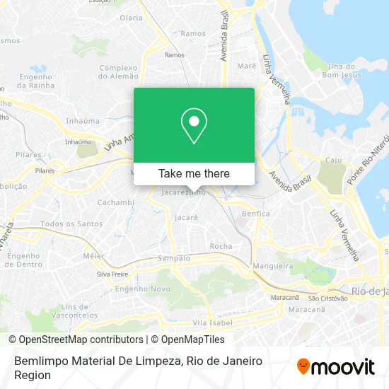 Bemlimpo Material De Limpeza map