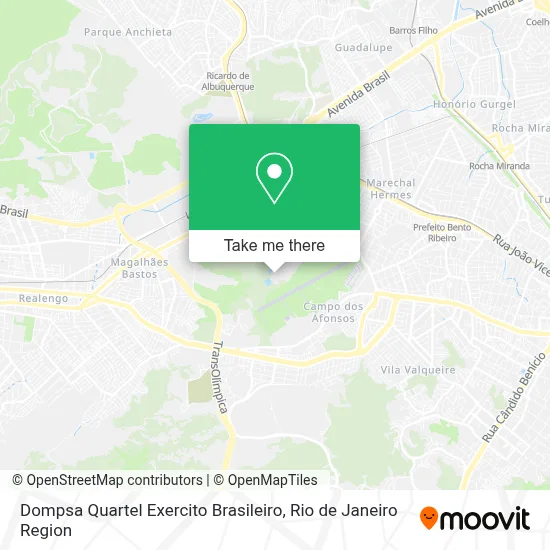 Dompsa Quartel Exercito Brasileiro map