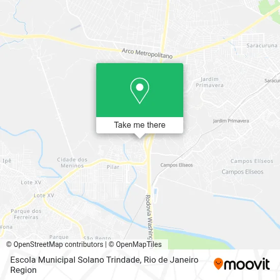 Escola Municipal Solano Trindade map