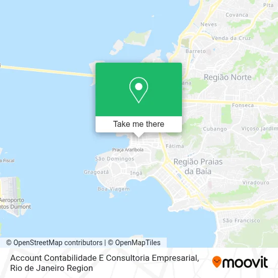 Account Contabilidade E Consultoria Empresarial map