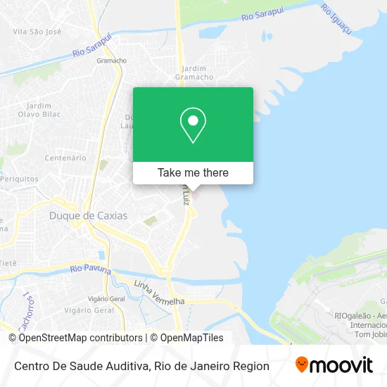 Centro De Saude Auditiva map