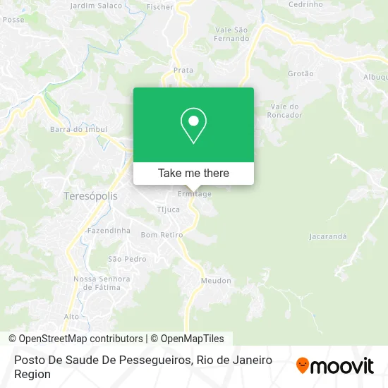 Posto De Saude De Pessegueiros map