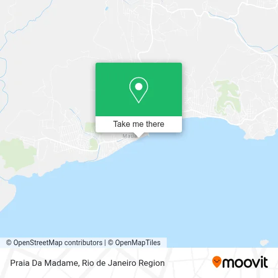 Praia Da Madame map