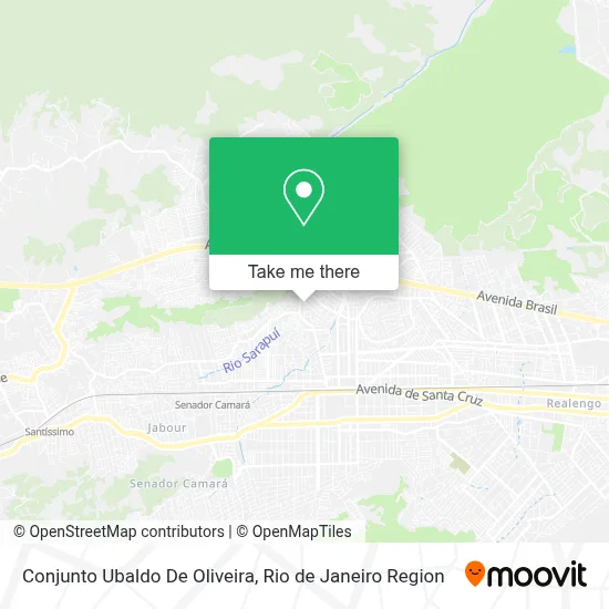 Conjunto Ubaldo De Oliveira map