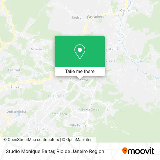 Studio Monique Baltar map