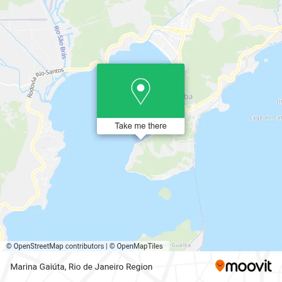 Marina Gaiúta map