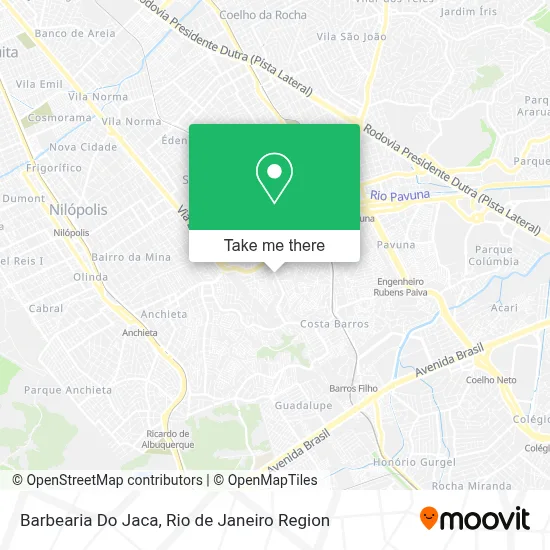 Barbearia Do Jaca map