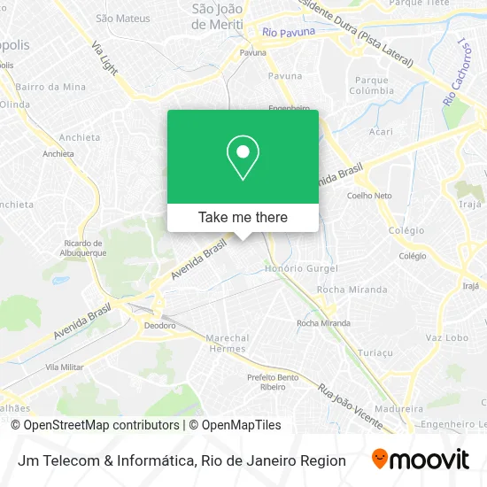 Jm Telecom & Informática map