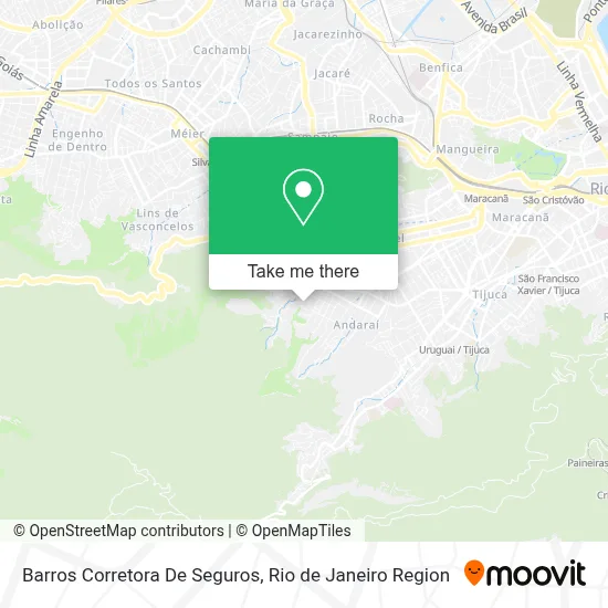 Barros Corretora De Seguros map