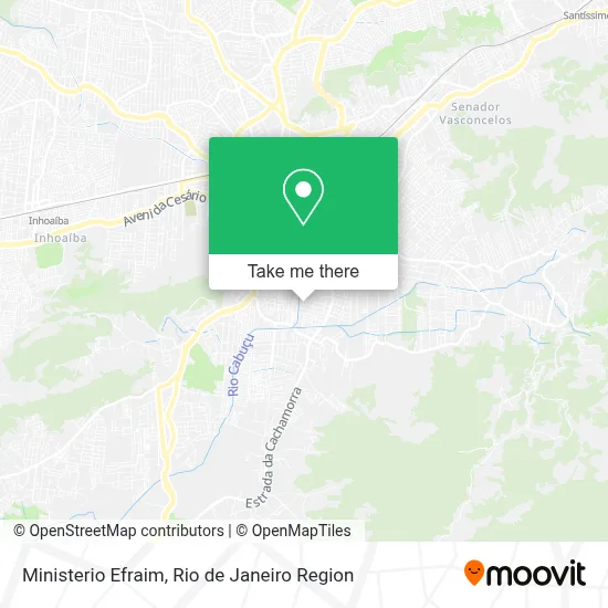 Ministerio Efraim map